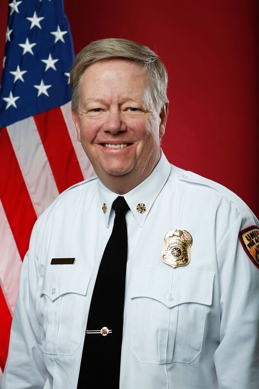 Fire Chief Dan Petersen