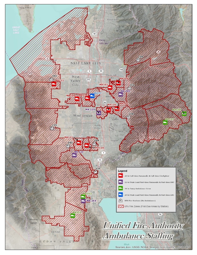 Unified Fire Authority Ambulance Staffing