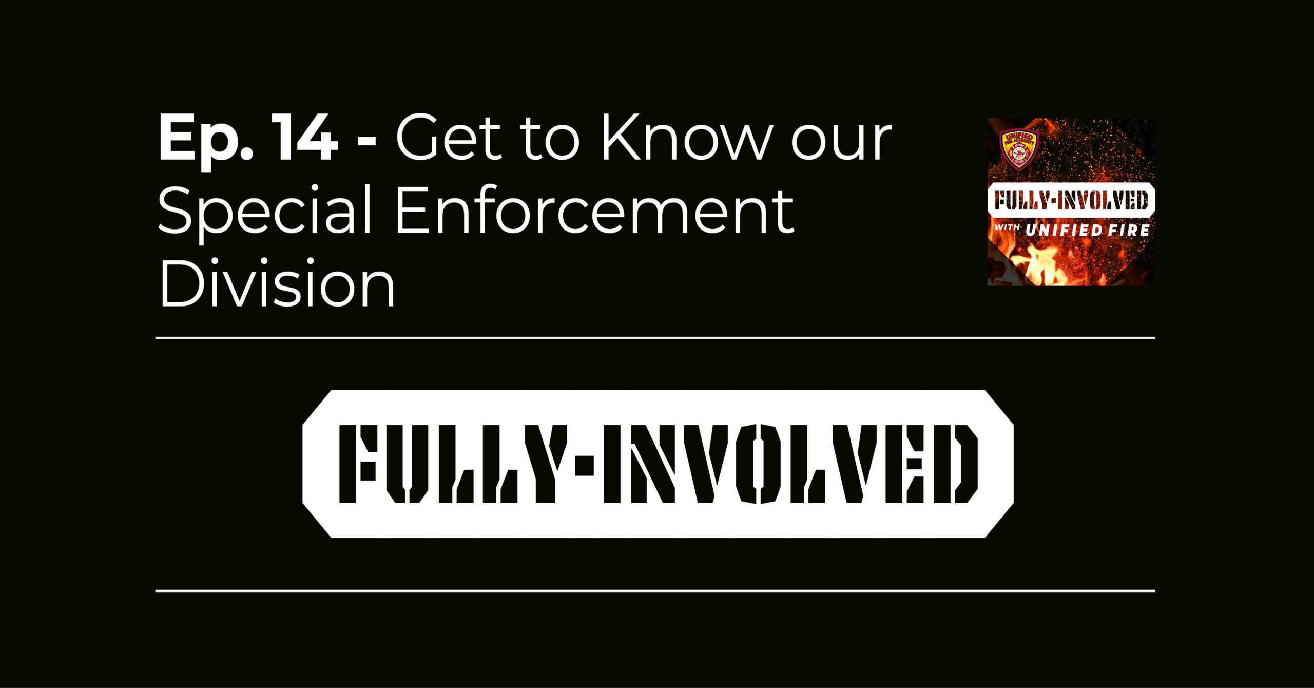 Ep. 14 - Get to Know our Special Enforcement Division