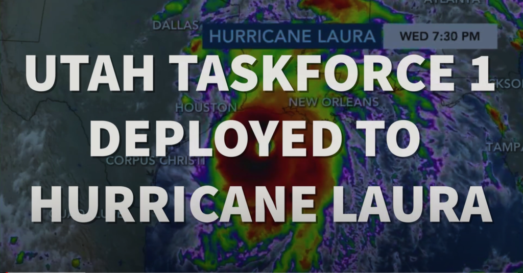 Utah Task Force 1 Deployed to Hurricane Laura
