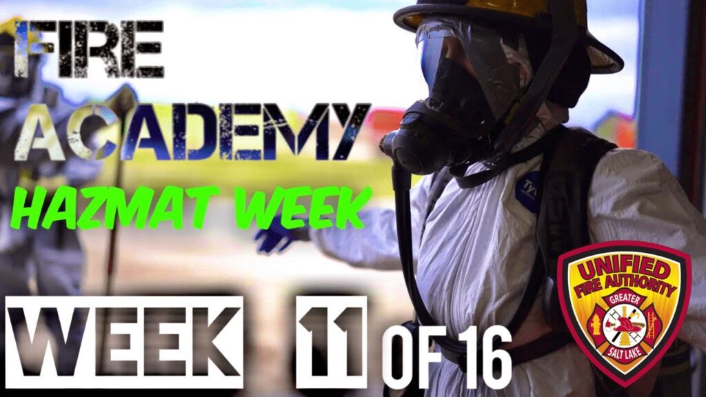 fire academy week 11 of 16 hazmat week